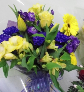 AquaBox Purple flowers